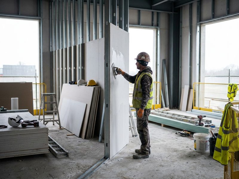 Trockenbauwände im Innenausbau